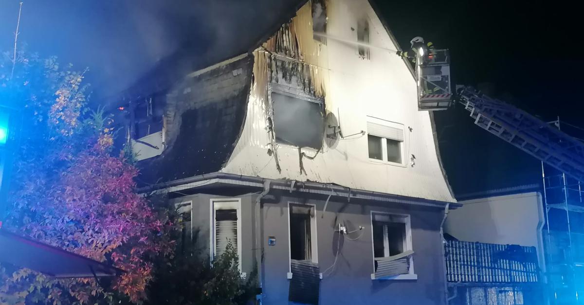 Ein Toter und mehrere Verletzte bei Brand in Herborn